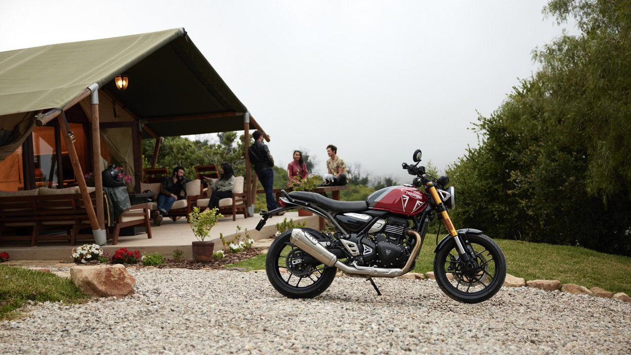 The new Speed 400 motorcycle